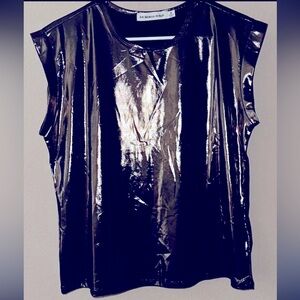 Women’s Rebecca Minkoff Silver Flowy Top